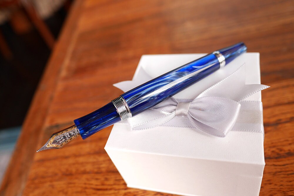 PENBBS 456 真空充填式万年筆 - 52 ギャラクシー（デュオカラーペン先