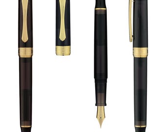 PENBBS 470 vacumatic filling Fountain Pen - 119 Black Tortoise F-golden