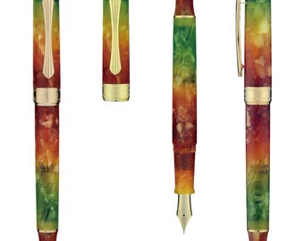 PENBBS 470 vacumatic filling Fountain Pen - 28 Autumn F-golden