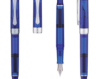 PENBBS 470 vacumatic filling Fountain Pen - 56 Infinit F - silver
