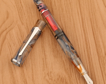 PENBBS 495 piston filler fountain pen - 73 Cordierite - F