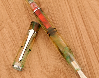 PENBBS 495 piston filler fountain pen - 31 Aurora - F