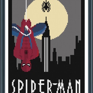 Spiderman Inspired – Art Decor Cross Stitch Pattern
