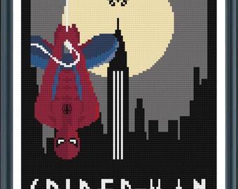 Spiderman Inspired – Art Decor Cross Stitch Pattern