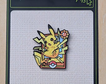 Pikachu Pokémon Needle Minder | Magnetic Cross Stitch Needle Keeper | Pokémon Craft Accessory | Gift for Stitchers