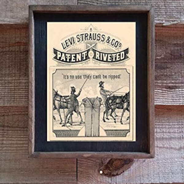 Levi Strauss - Wooden Sign