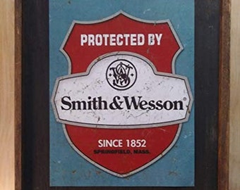 S&W - Wooden Sign