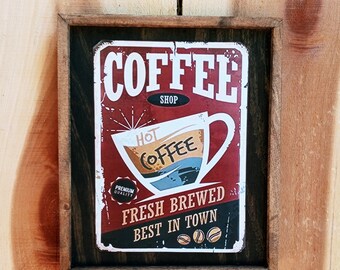 Coffee - Wooden Sign