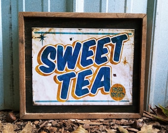 Sweet Tea - Wooden Sign