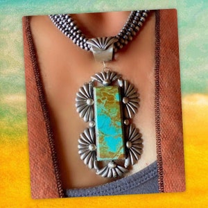 Important Spider American San Felipe #8 Turquoise Sterling Silver Bracelet Important Spider American San Felipe #8 Turquoise Sterling Silver Bracelet
