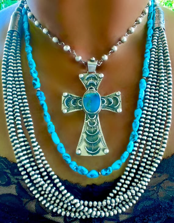 Xxl Gigantic Vintage Navajo 'Hot Air Balloon' Turquoise Native American Jewelry Silver Pendant Pin Old Xxl Gigantic Vintage Navajo 'Hot Air Balloon' Turquoise Native American Jewelry Silver Pendant Pin Old