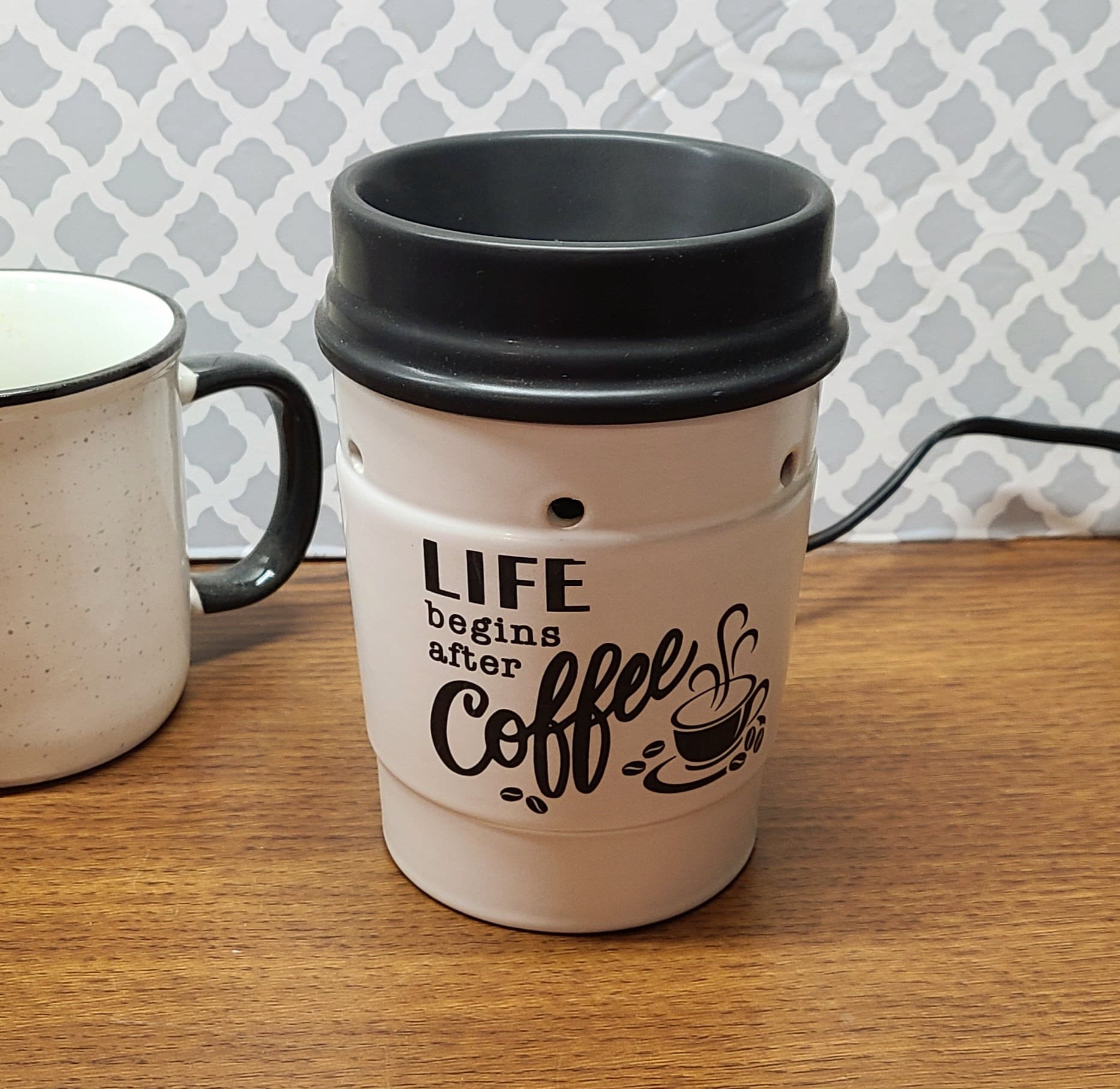 Ceramics Cup Coffee Mug gift set Usb Electric Warmer Constant Temperature  Mat Milk Tea Water Heater Home Office Gifts For Girls