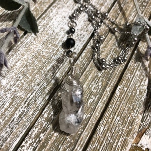 Herkimer Collana di perline di diamanti