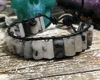 Tourmalinated Quartz Wrap Bracelet