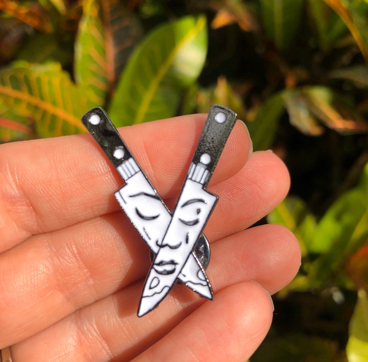 Knife Face Etsy