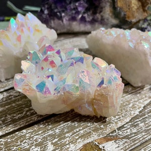 Angel Aura Quartz Cluster