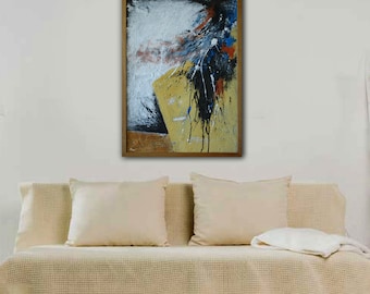 Original abstract art. Abstract painting original. Contemporary Modern Art. Acrylic painting. Unique abstract painting. Wall decoration.