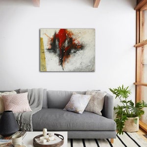 Abstract painting original. Acrylic abstract painting on canvas. Expressive abstract. Fine art. Home decor art. Unique abstract painting.