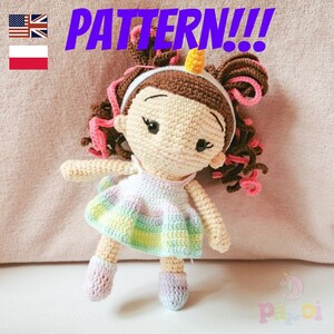 Amigurumi Pattern - Agatka the Doll