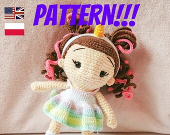 Amigurumi Pattern - Agatka the Doll