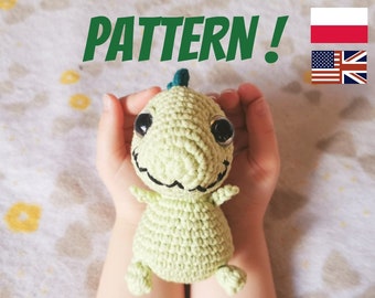 Amigurumi Pattern - Mini Dino