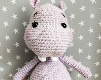 Hippo Ballerina - amigurumi pattern