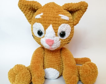 Cartoon Cat - amigurumi pattern