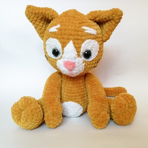 Cartoon Cat - amigurumi pattern