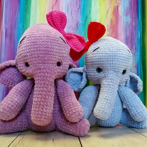Ann the Elephant - amigurumi pattern
