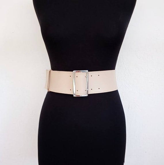 Brown Wide Leather Belt Womens Belt Dress Belt Brown Waist Belt