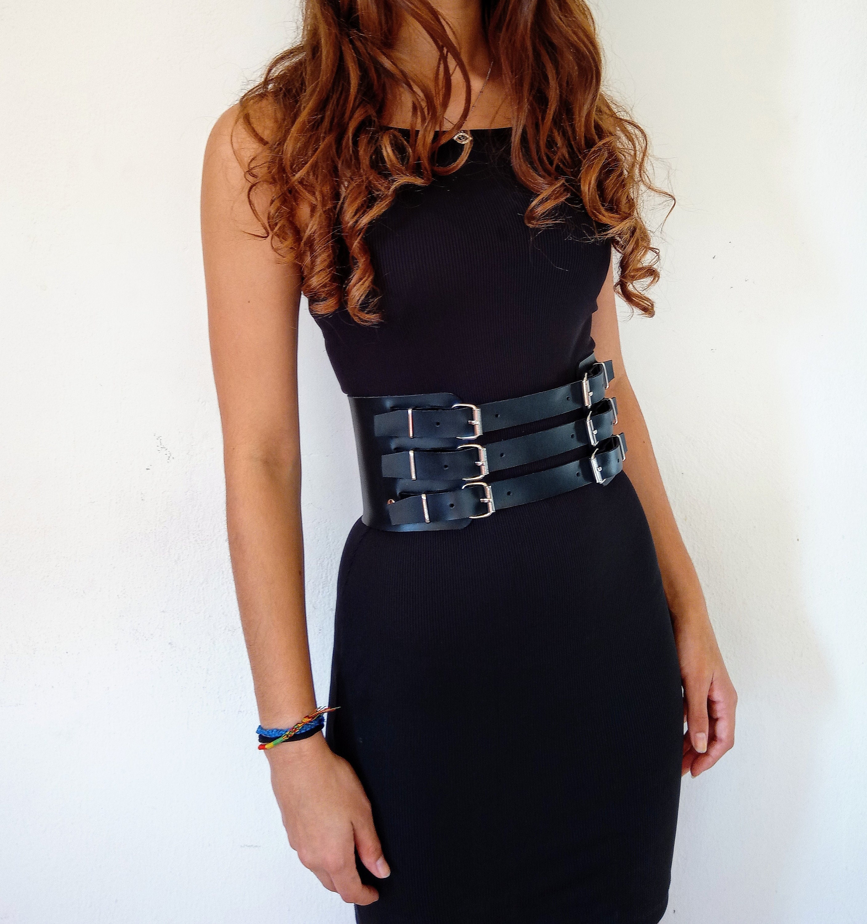 Wide Leather Belt,corset Belt for Dress,plus Size Belt,waist Underbust Corset  Belt -  Canada