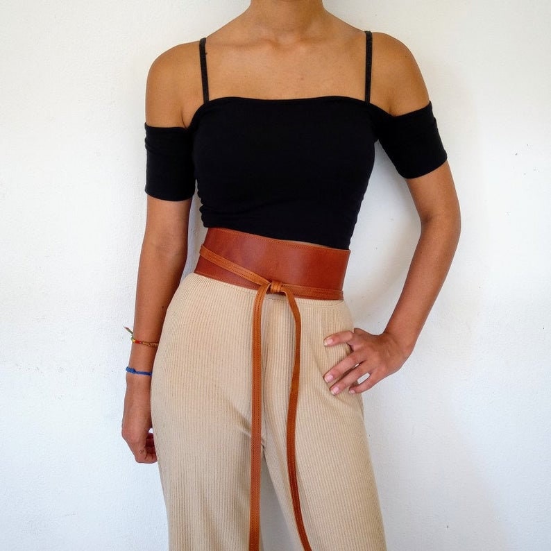 wide wrap belt