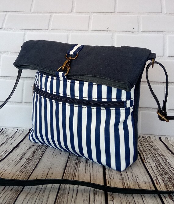 navy blue crossbody handbag
