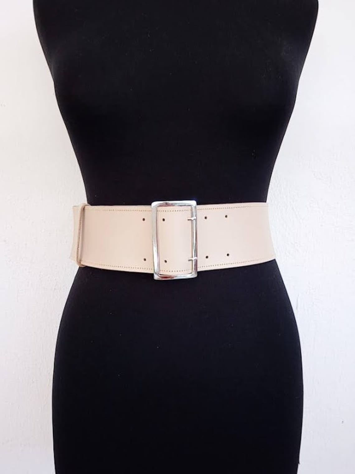 Brown wide leather belt Womens belt Dress belt Brown waist Etsy