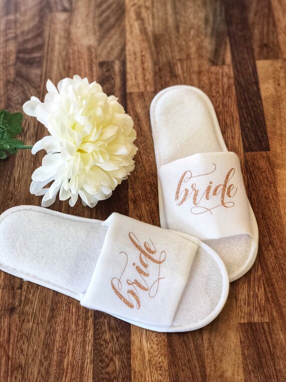personalised hen party slippers