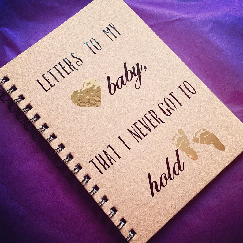 Baby Loss Memory Keepsake Miscarriage Memory Notebook Baby Etsy
