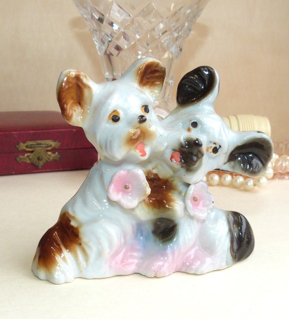 Vintage Japan Made Dog Ornament Statue Etsy