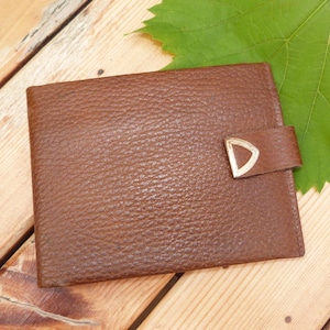Vintage Carrington Leather Wallet, 1960s Cowhide Leather - made in NSW