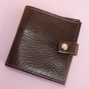 Vegan Leather Vintage Wallet ~ 1960s