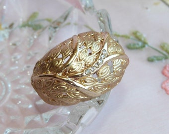 Over sized Vintage Statement ring, adjustable