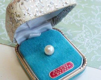 Genuine Cultured Pearl Stick Pin in original box