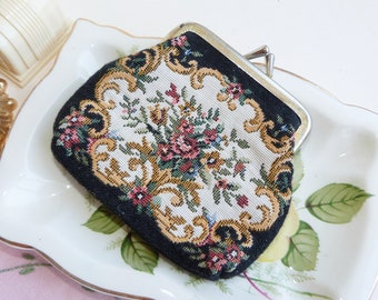Small Vintage Coin Purse- 1970s