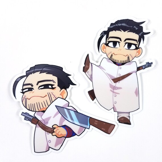 Golden Kamuy Ogata Hyakunosuke Stickers Etsy Golden Kamuy Ogata Hyakunosuke Stickers Etsy