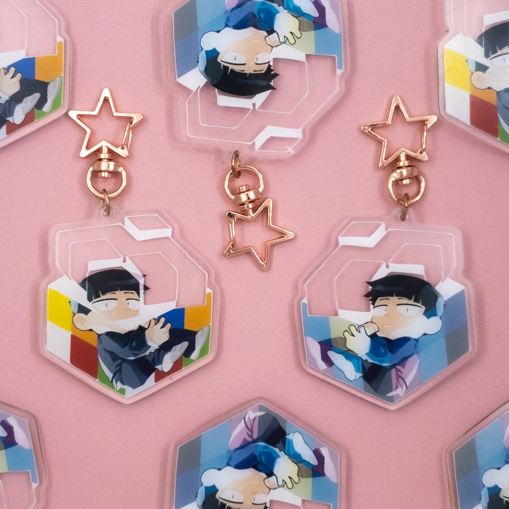Mob Psycho 100 Mp100 Mob Charm Etsy