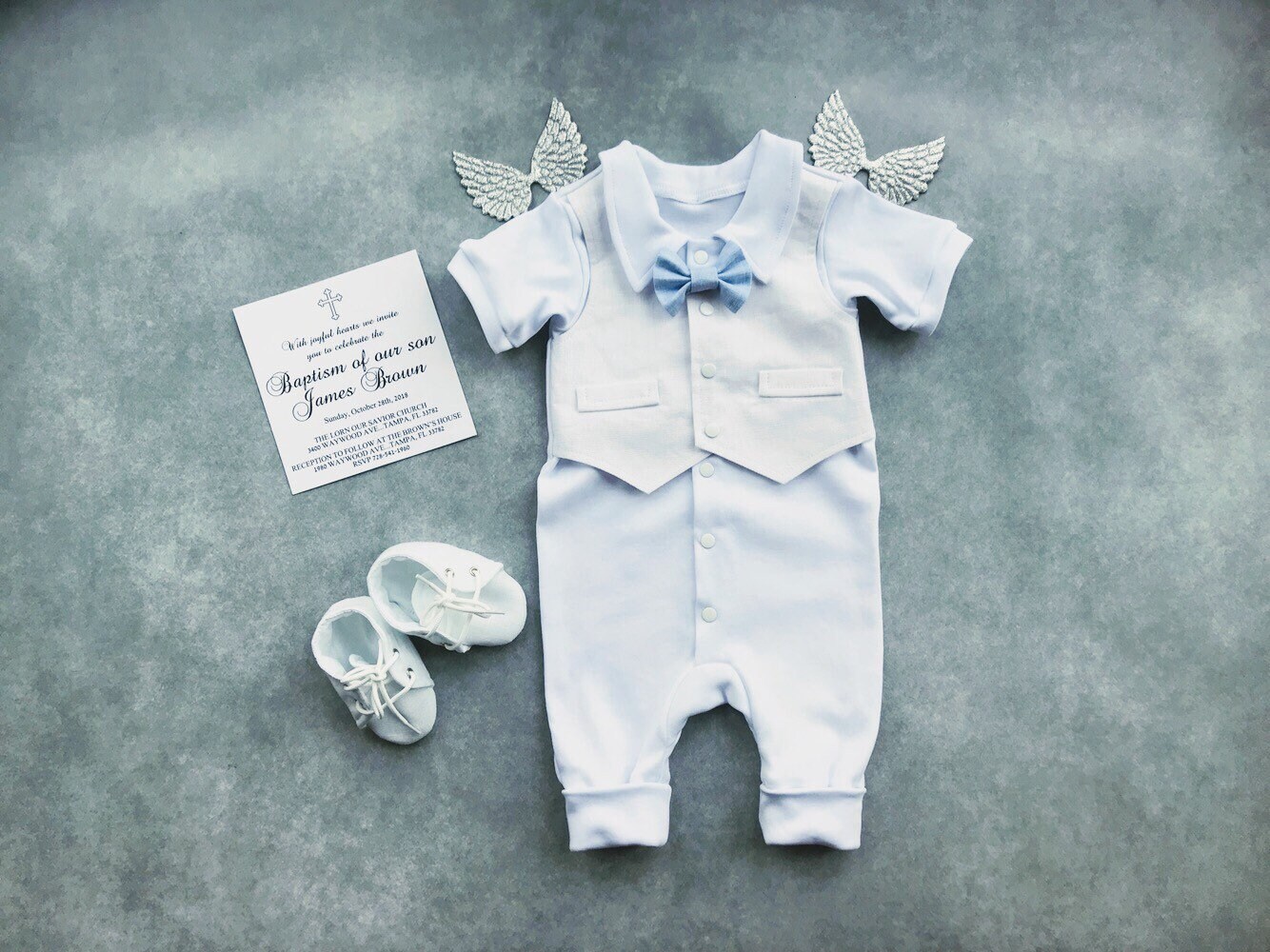 Baby Boy Baptism Outfit Short Sleeve Baby Boy Baptism Outfit Etsy