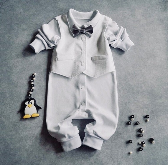 Baby boy blessing outfit baby boy baptism outfit newborn boy Etsy