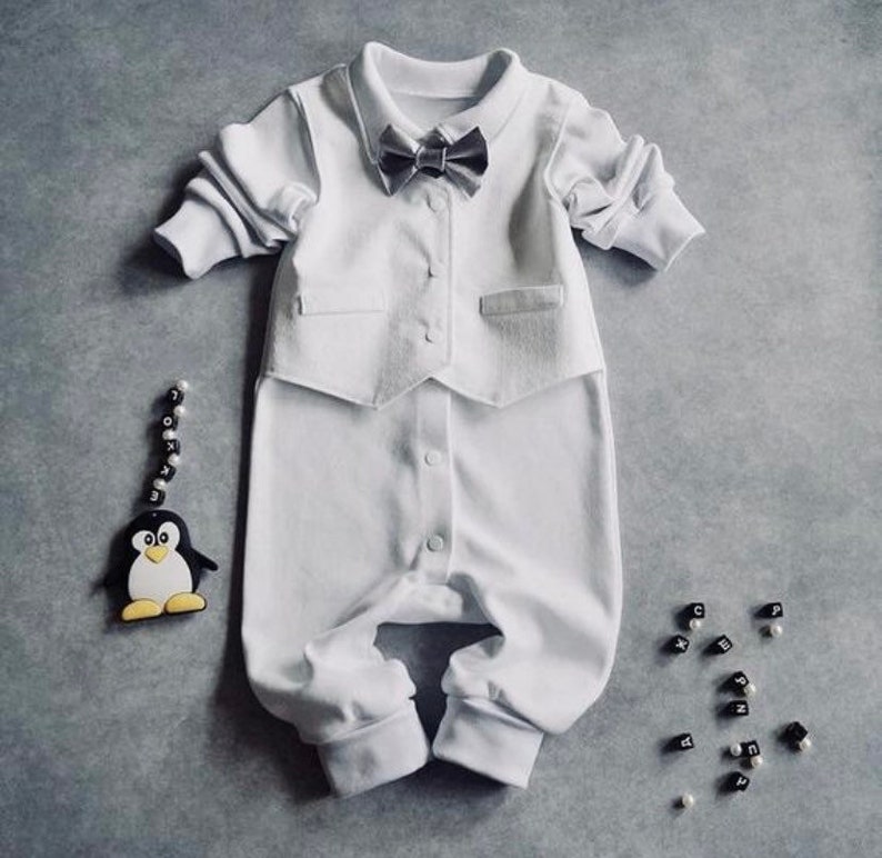 Baby Boy Blessing Outfit Baby Boy Baptism Outfit ALL WHITE Etsy