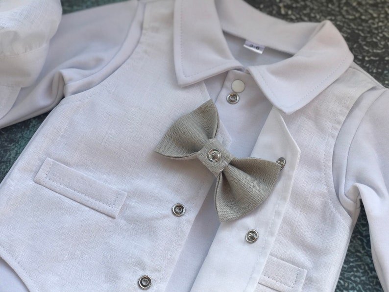 Baby Boy Blessing Outfit Baby Boy Baptism Outfit ALL WHITE Etsy