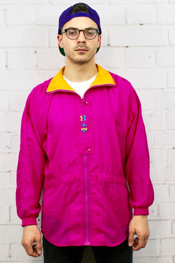 pink puma windbreaker