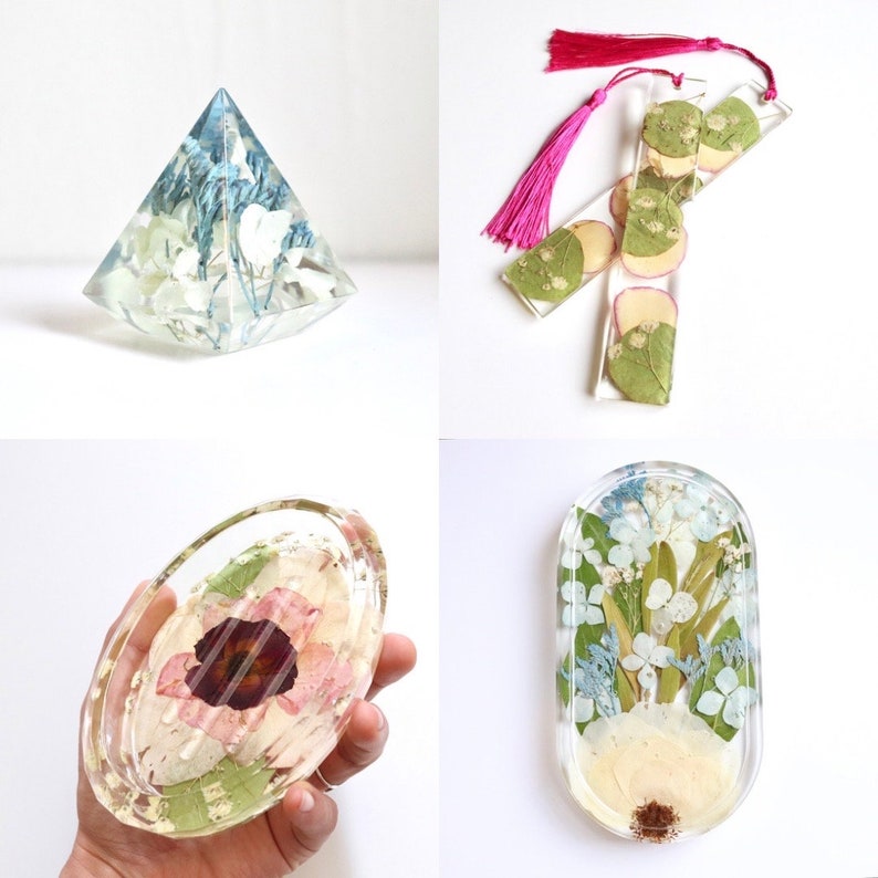 Préservation bouquet de mariage ACOMPTE upcycling, conservez vos fleurs, souvenir/ cadeaux de mariage personalisé, résine epoxy image 9